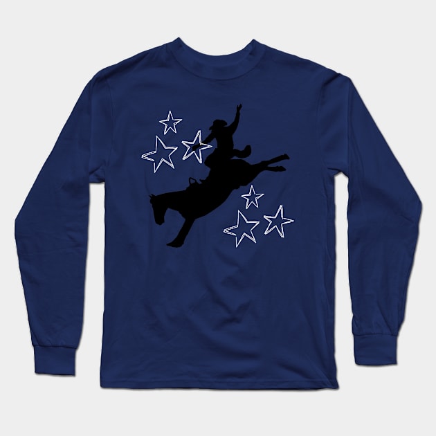 cowboy Long Sleeve T-Shirt by MultipleLaynes